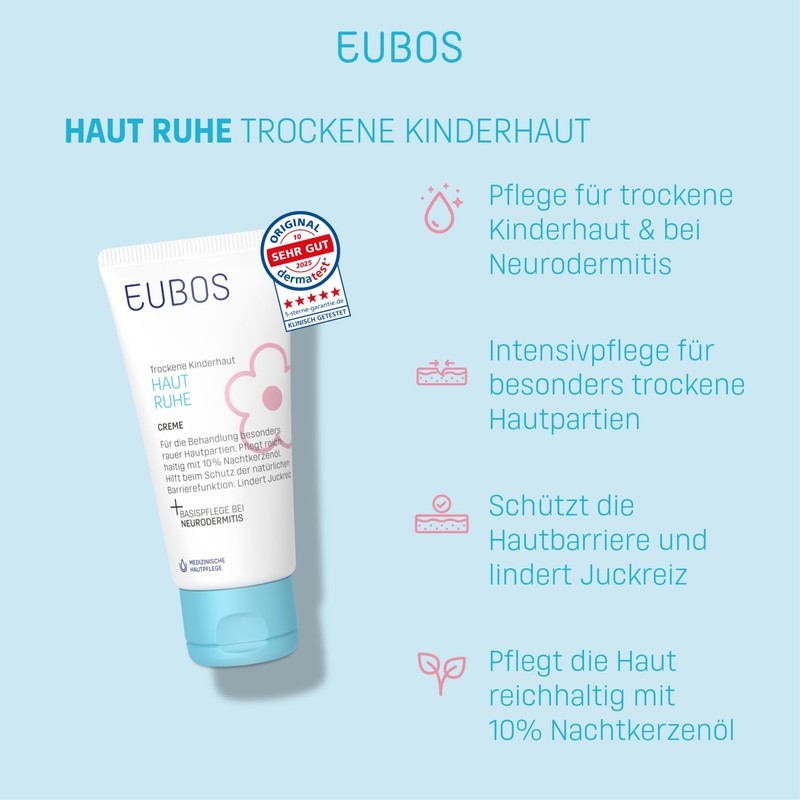 Eubos skin calm cream 50ml for sensitive and dry skin