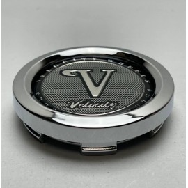 Velocity Chrome Snap In Wheel Center Cap CCVE65-1P