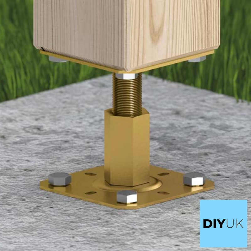 Fence Posts Size: 100mm x 100mm (4" x 4") Pack