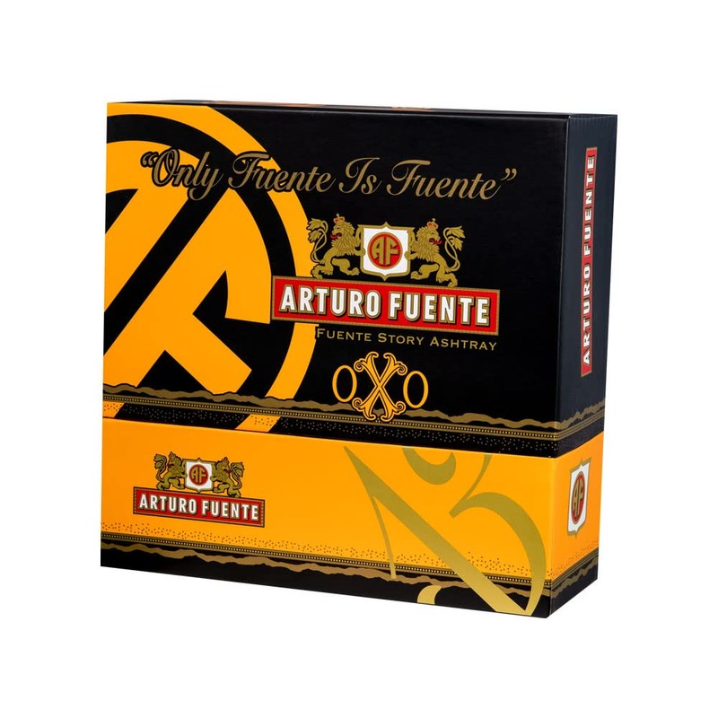 Arturo Fuente Hands Of Time Cigar Ashtray (OpusX Oscuro Yellow)