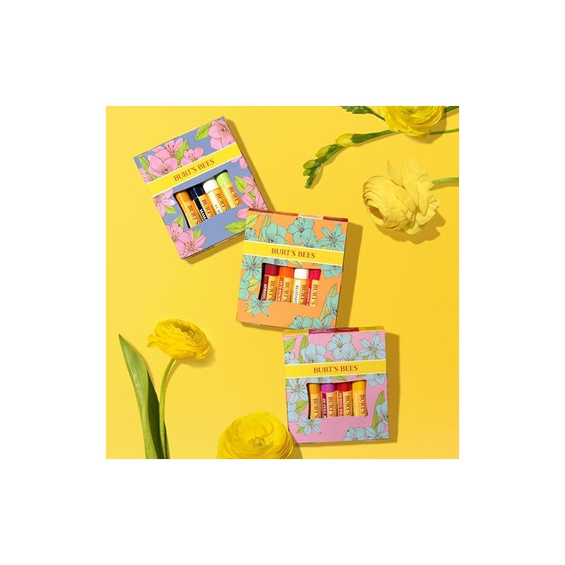 Burt's Bees Just Picked Lip Balm Gift Set, Pomegranate, Watermelon