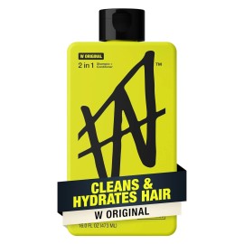 W by Jake Paul Hydrating 2 in 1 Shampoo & Conditioner, Original, 16 Fl oz