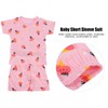 Baby Short Sleeve TShirt Short Pants Breathable Summer Clothes Pajamas