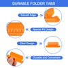 uxcell Hanging File Folder Tabs, 2 Inch Insertable Tabs and