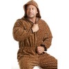 Camille Mens Super Soft Fleece Onesie - Hooded All In