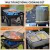 SKOK 200,000 BTUs High Pressure Single Burner Propane Camping Stove