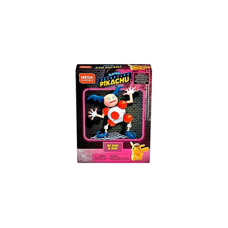 Mega Construx Pokemon Detective Pikachu Mr. Mime