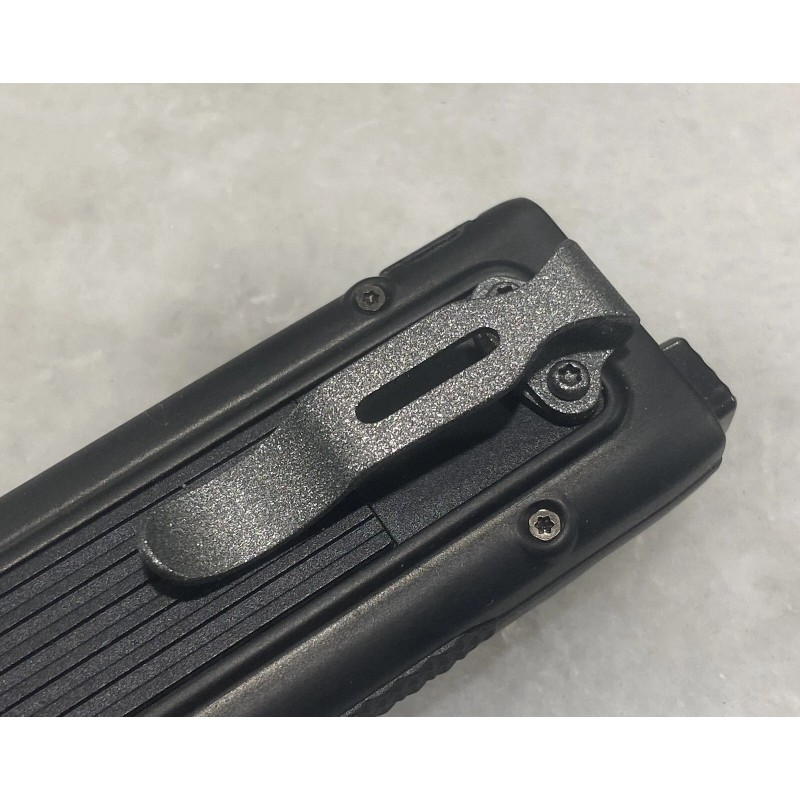 DH Gun Metal Gray Deep Pocket Clip W/Filler Tab For
