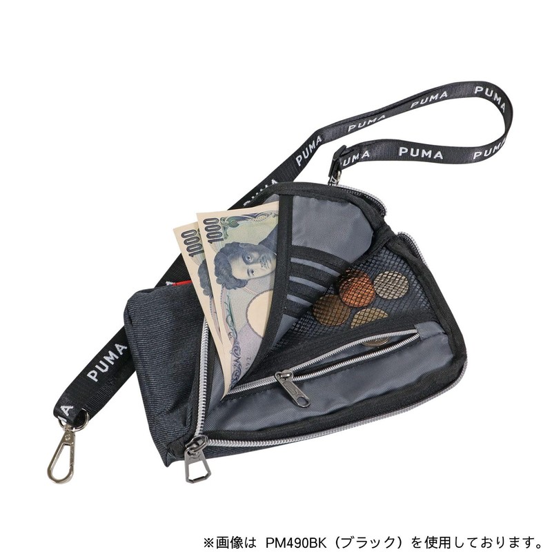 Kutsuwa PM490 Kids' Wallet Smartphone Pouch, Black, Free