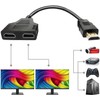1080P 1 to 2 HDMI Splitter Auto Split Cable Double