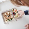 Kid-Friendly Easy Clean Bento Lunchbox by My Family - Leakproof,
