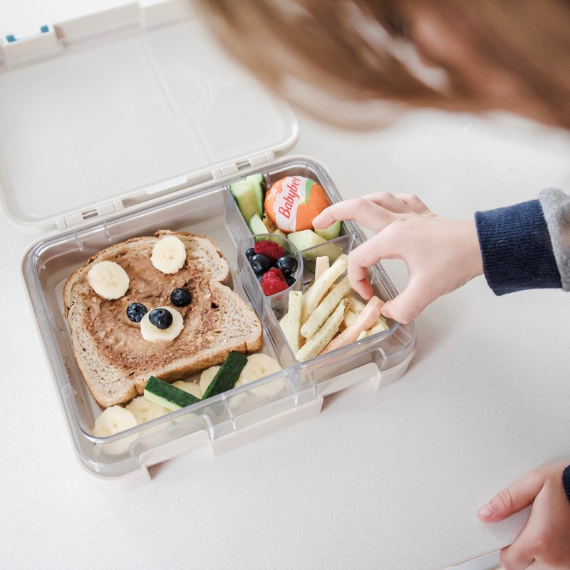 Kid-Friendly Easy Clean Bento Lunchbox by My Family - Leakproof,