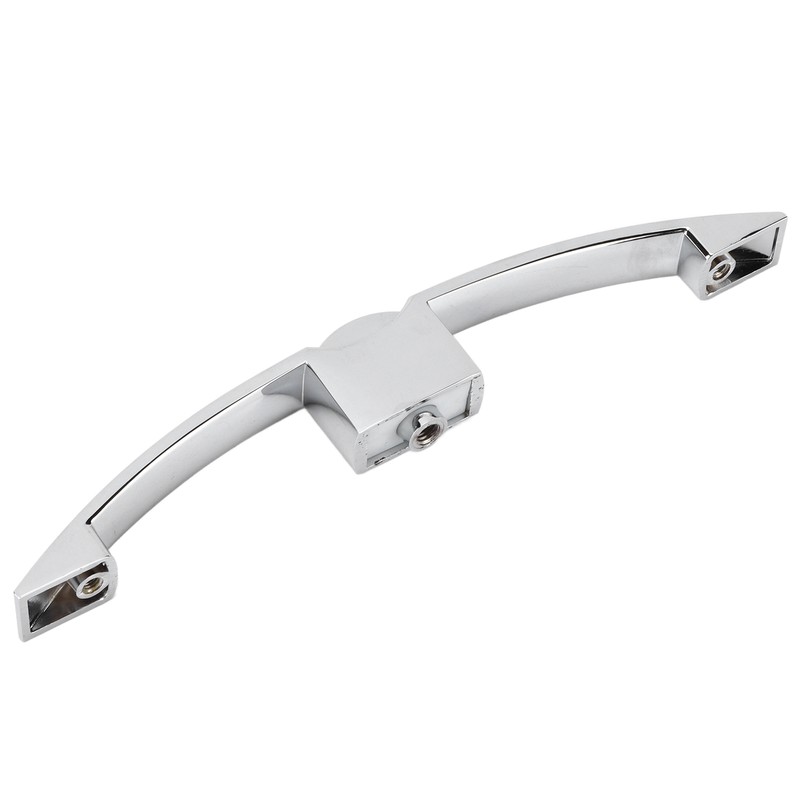 RV Push Button Pull Handle Latch Lock Arc Shape Glossy