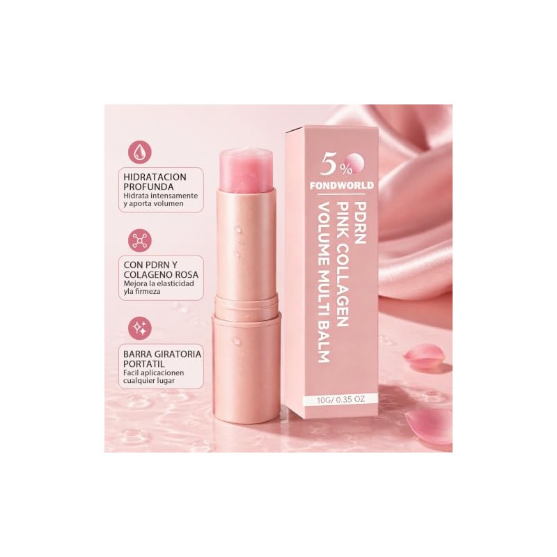 3pcs Pdrn Pink Collagen Volume Multi Balm,bálsamo Antiarrugas