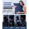 Ice Cooling Pillow Cases for Hot Sleepers, Stay Cool All