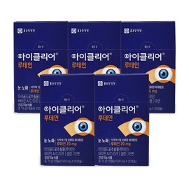 Chong Kun Dang Health iClear Lutein 500mg x 30 Capsules Eye Love Eye Health 5 / 아이클리어 루테인 500mg x 30캡슐 눈사랑 눈건강 5개