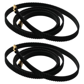 Fudeshe 3D Printer Synchronous Belt with Copper Buckle Carabiner,Bandwidth 6mm,Belts XY Synchronous Belt Kit for Ender 3 V2 3D Printer