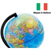 EXERZ 14 cm Student Globe – Italian Map – Globe