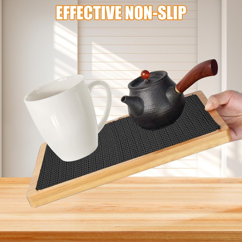 Non-Slip Mat for Carpet, Non-Slip Carpet Underlay, Black Non-Slip Carpet