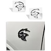 Reflective Concepts Hellcat Emblem Overlay Decal Stickers - 20-23 Charger