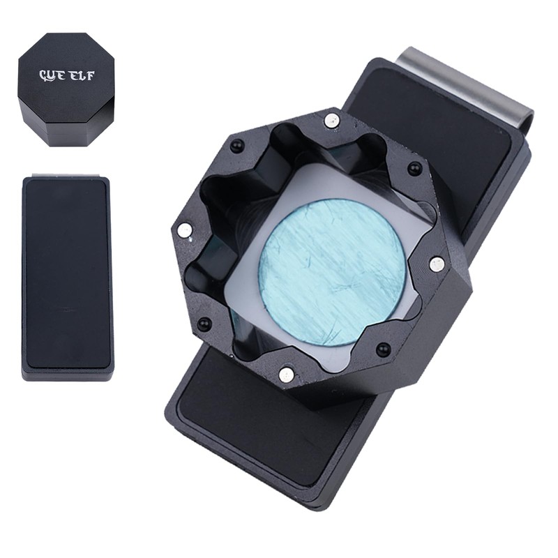 CUEELF Pool Chalk Holder Billiard Chalk Case Mini Portable Magnetic