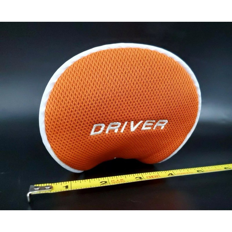 Powerbilt Vintage Power-Bilt Driver Golf Club Head Cover Orange/Black