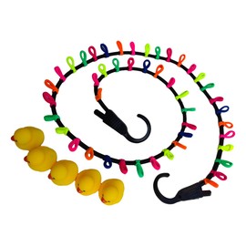 Rubber Duck Holder for Jeep Owners Ducks Jeep Rope Jeep Paracord Display Fixed Mount Off-Road Vehicle Interior Accessories Duck Wrangler Car Decoration Toy Front or Rear(Rubber Ducks Not Included)