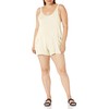RVCA Women's Standard Marina Romper Coverup