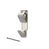 SISI UK® 10 x Single Picture Hooks Nickel Plated Picture Hanger with Matching Pins Hanging Hooks Fasteners