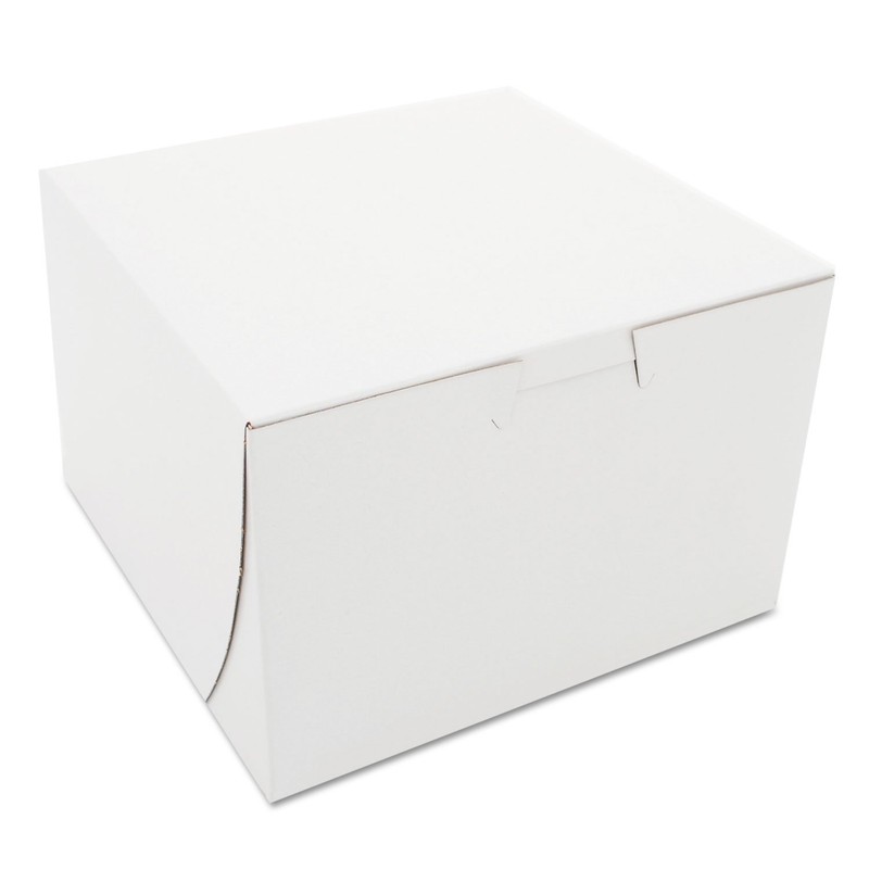 Bakery Box 10X10X2.5 WHI 250