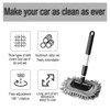 FALVFUN Car Windshield Cleaner Tool, Vehicle Window Cleaner with Extendable