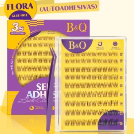 Extensiones De Pestañas Autoadhesivas Kit Larga Duración Bq