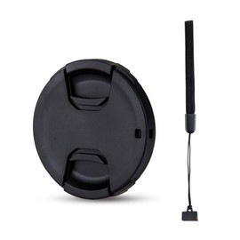 JJC 62mm Lens Cap Snap-on Front Camera Lens Cover with Lens Cap Keeper for Sony FE 90mm f2.8 E 10-18mm f4 for Nikon Z DX 50-250mm f4.5-6.3 Z 35mm f1.8 and Other Lenses with 62mm Filter Thread
