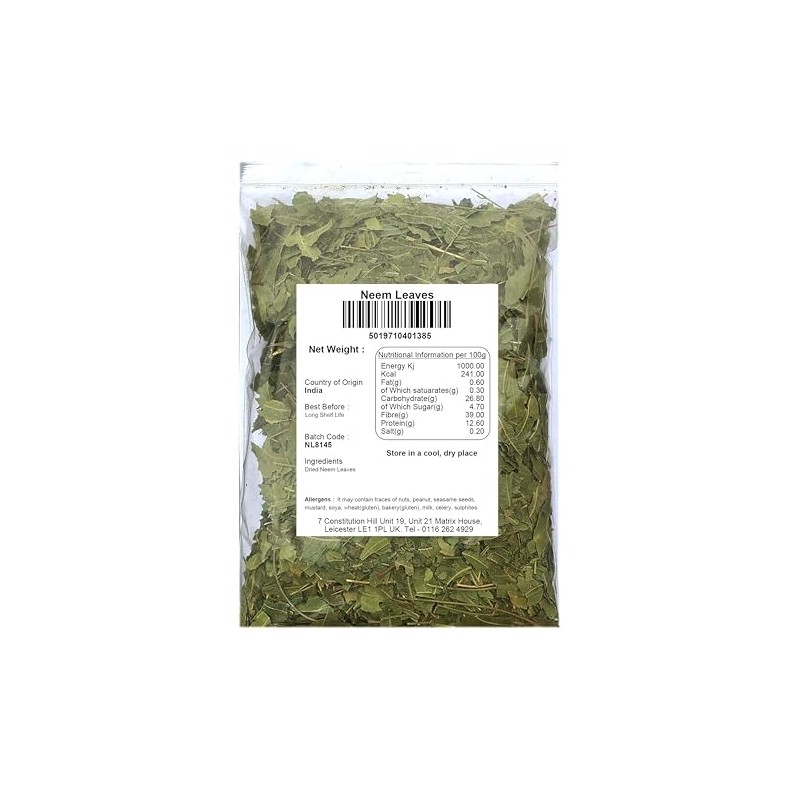 Neem Leaves Cut Dried | Leaf | Limda Leaves Premium
