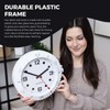 Luminous Wall Clock - 12" Analog Wall Clock with Silent