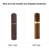 Yosoo Wooden Toothpick Box Handheld Toothpick Holder Case Portable Capsule