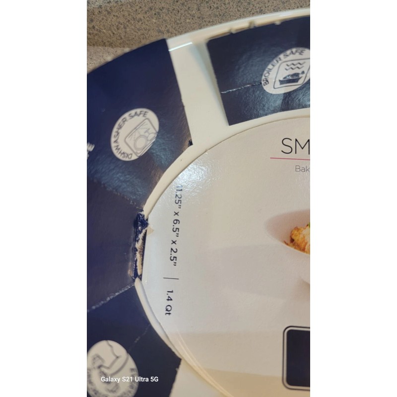 Luminarc 11.25"×6.5"×2.5" Luminarc Smartcuisine 1.4Qt Bakeware Bowl