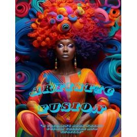 Artistic Fusion: A Coloring Book Where Colors Collide and Inspire