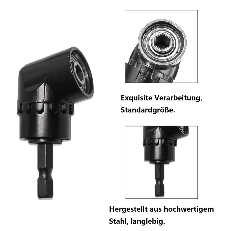 105° Angle Wrench Right Angle Drill Adapter Accessories Right Angle