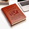 WHLBHG Scout Leader Gift Scout Leader Leather Notebook Scout Court