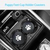 BukNikis Car Cup Holder Coasters-Car Interior Accessories 2.75 inch Silicone