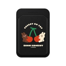 CASETiFY BioVeg Wallet [Compatible with Magsafe] - Cherry ON TOP