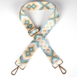 Hibate Bag Strap 3.8 cm Wide Bag Straps for Changing Bag Strap Shoulder Strap for Bags Carry Strap Bag Strap Handbag Strap, Diamond Green