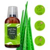 Organic Concentrated Aloe Vera Juice Detoxification Maximum Strength Cristal Bottle