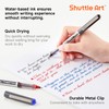 Shuttle Art Rollerball Pens, 25 Pack (21 Black, 2 Blue,