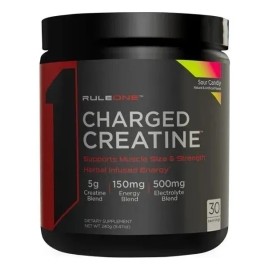Creatina Monohidratada Con Sabor/energy Zero Rule 1 De 30srv Sabor Sourcandy