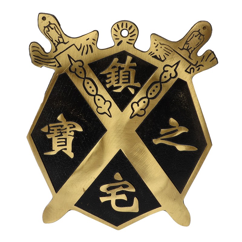 Bagua Mirror Strong Brass 12 Animal Signs Bring Auspiciousness Hermony