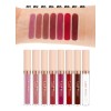 Set De 8 Labiales Mate De Larga Duración Pintalabio Regalo