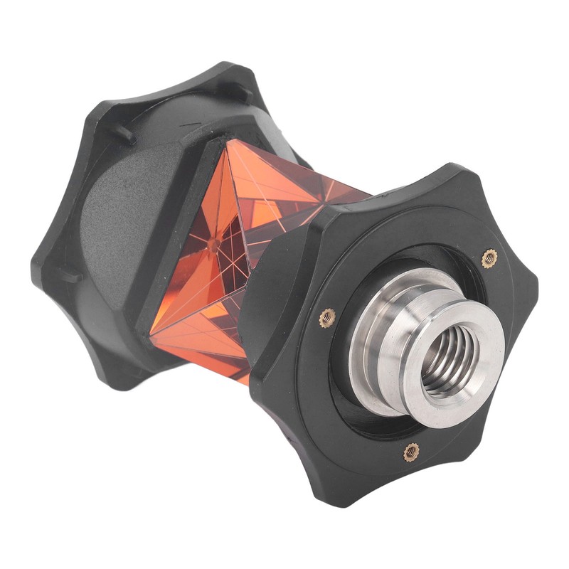Total Station Prism 360 Degree Universal Prism Lens Triangular Glass