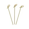 Royal PJP 209BBBCL120 R805 Cocktail-Picks, Bamboo, Brown
